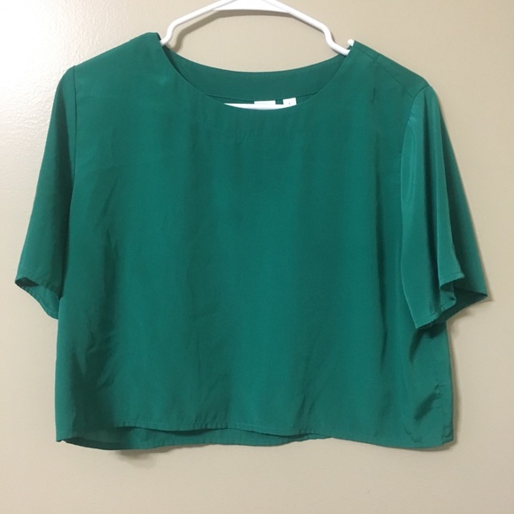 bp Tops - Bp green crop top